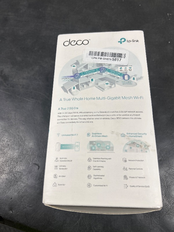 View 4 of TP-Link Deco BE10000 Whole-Home Mesh Wi-Fi 7 System