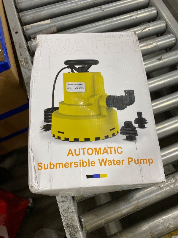 View 2 of AgiiMan 1HP 5000GPH Sump Pump