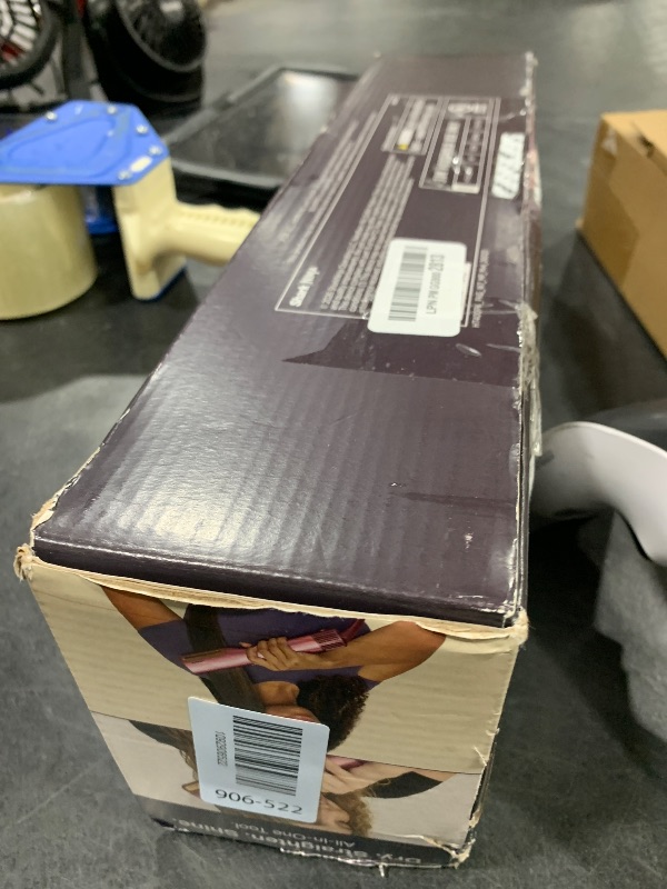 View 2 of Shark SilkiPro Air Straightener & Blow Dryer, Flat Iron, Rose, HT400PK