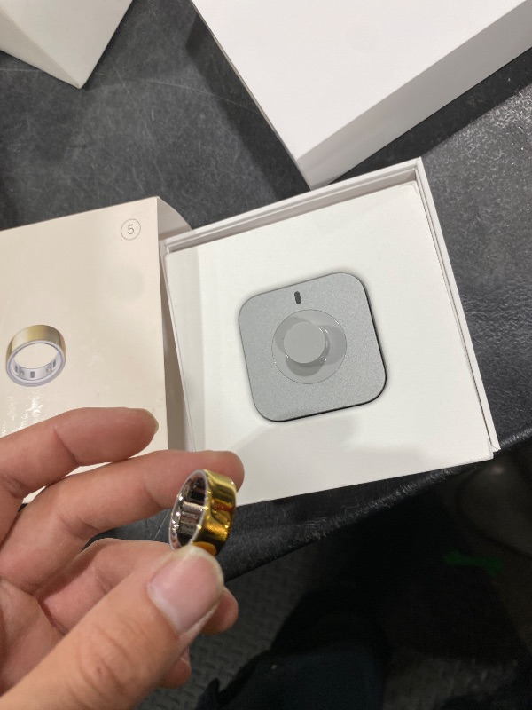 View 2 of OURA Ring 4 Smart Ring - Gold - Size 5
