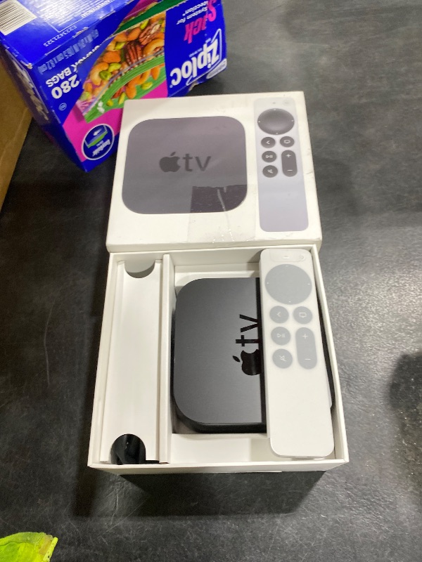 View 2 of Apple TV 4K (2nd Gen) 64GB Black