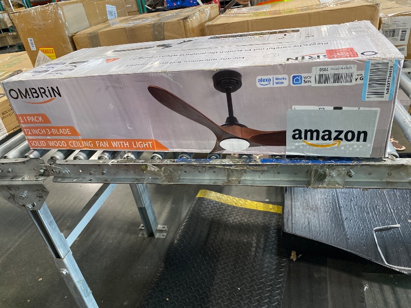 View 2 of **Parts Only**Ombrin 72 inch Smart Ceiling Fan with Light