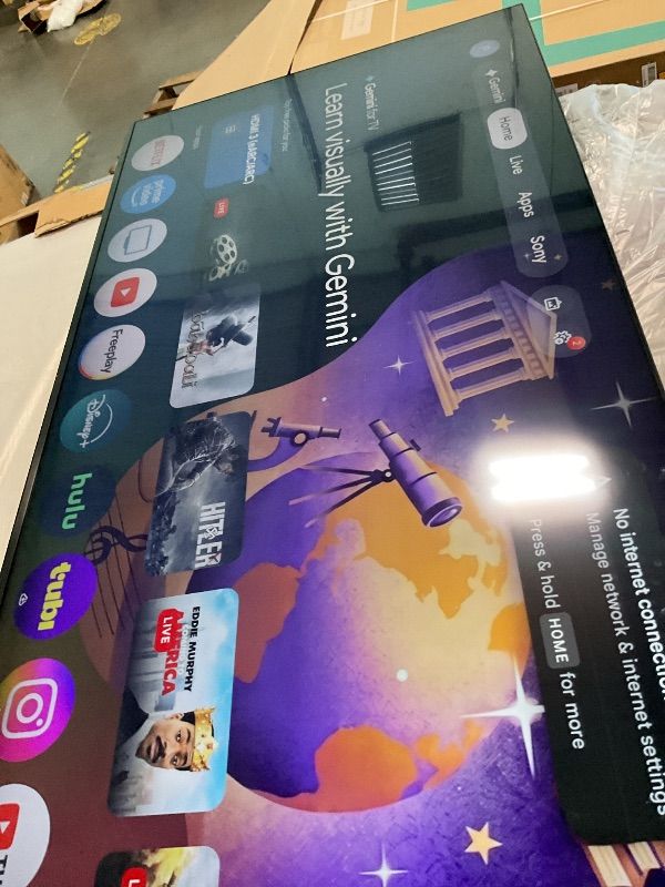 View 3 of [SOLD FOR PARTS]  ***MISSING PARTS (REMOTE)***
Sony BRAVIA 5 85" Mini LED 4K HDR Smart Google TV