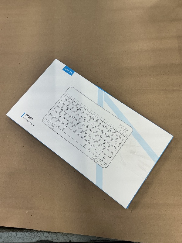 Photo 1 of OMOTON 7 Color Backlit & Rechargeable Bluetooth Keyboard for iPad & iPhone