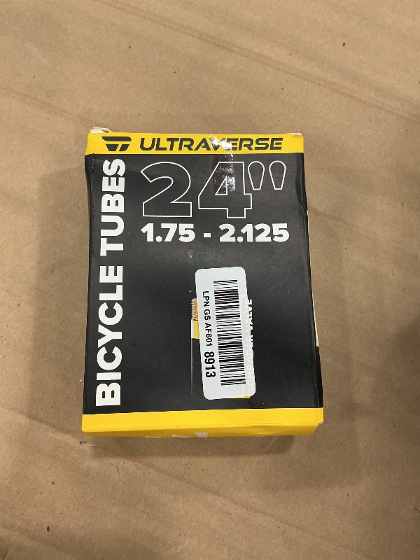 Photo 1 of Ultraverse 24" Bike Inner Tubes - Set of 2