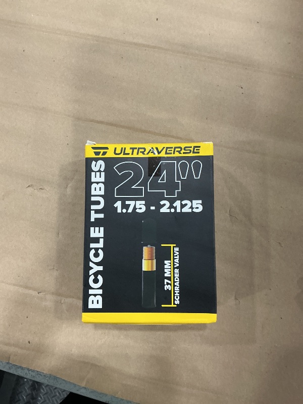 Photo 1 of Ultraverse 24" Bike Inner Tubes - Set of 2