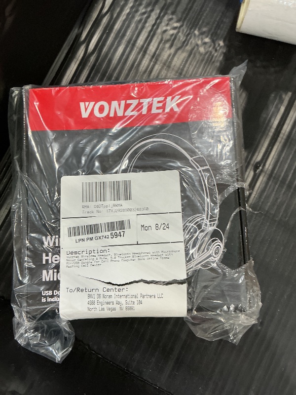 Photo 1 of Vonztek Wireless Bluetooth Headset with Mic