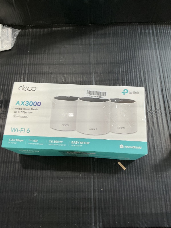 Photo 1 of TP-Link Deco X55 AX3000 WiFi 6 Mesh System, 3-Pack