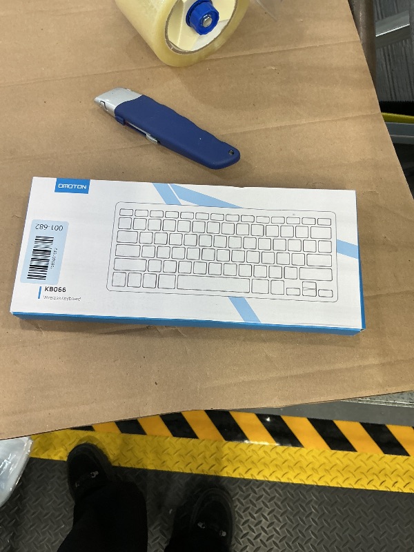 Photo 1 of OMOTON Bluetooth Keyboard Compatible with Mac ONLY, Compact Wireless Keyboard Compatible with MacBook Pro/Air, iMac, Mac mini/Pro, Silver