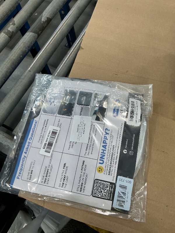 Photo 1 of Autovir Windshield Sun Shade - Blue, Foldable
