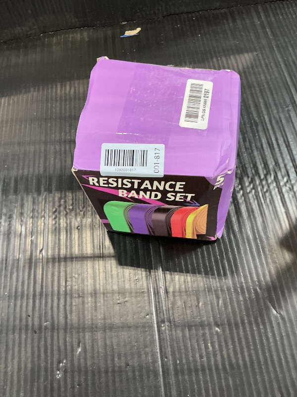 Photo 1 of 5-Level Resistance Bands for Working Out, Pull Up Assistance Bands
