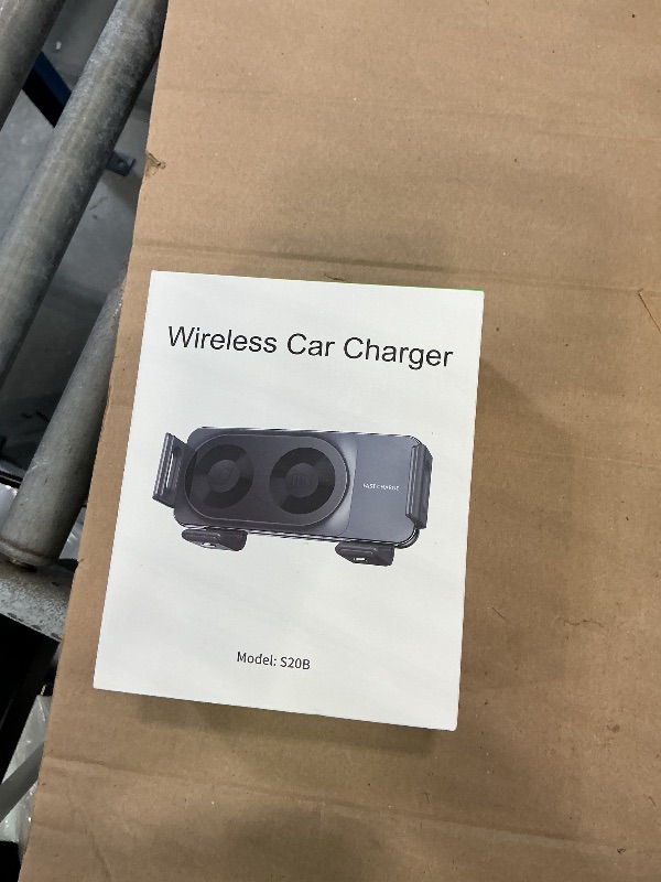 Photo 1 of JDHDL 15W Wireless Car Charger Mount with Auto-Clamp