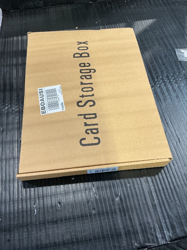 Photo 1 of EBOAUSI 6-Pack Trading Card Storage Box
