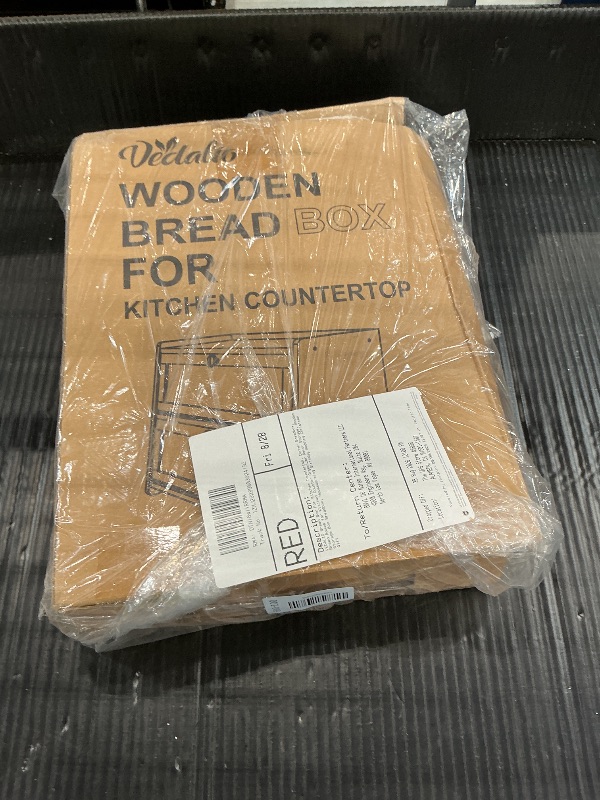 Photo 1 of VEDALIO Wooden Bread Box