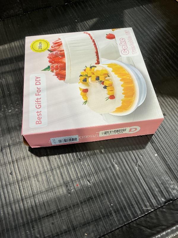 Photo 1 of Miecux Cake Decorating Turntable, 11" White
