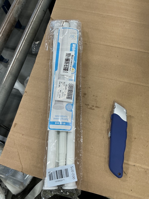 Photo 1 of WEIXINHAI Spring Tension Rod, 2 Pack