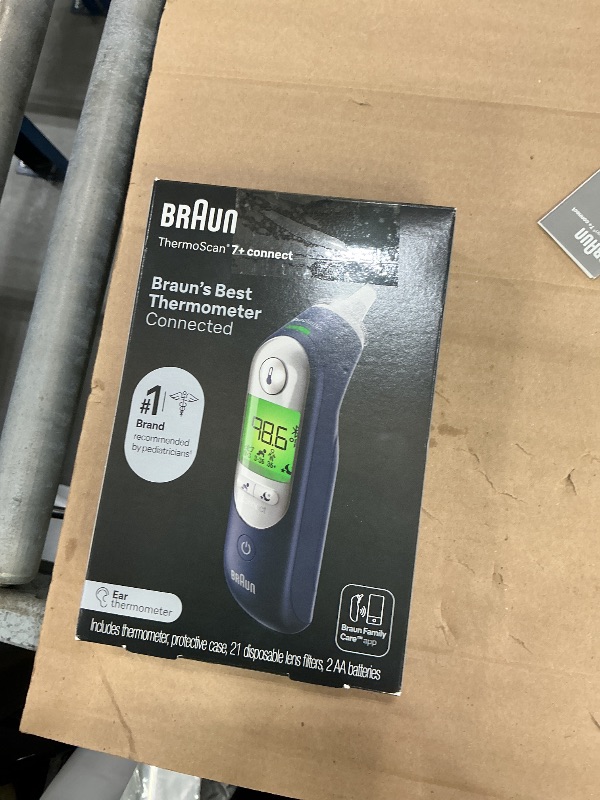 Photo 1 of Braun ThermoScan 7+ Connect Digital Ear Thermometer