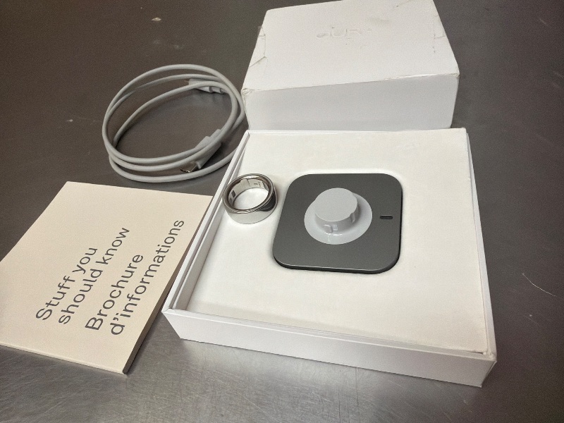 Photo 1 of Silver Smart ring size 8