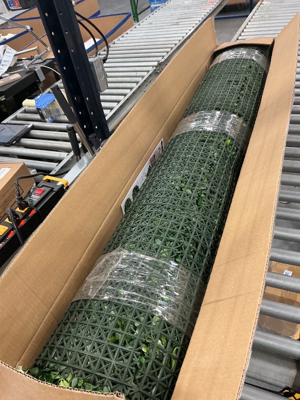 View 3 of BHXCL Artificial Hedge Vine Roll Greenery Backdrop - 72x144 in