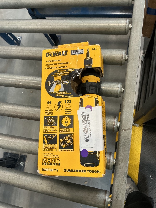 Photo 1 of DEWALT 8V MAX Gyroscopic Cordless Screwdriver Kit