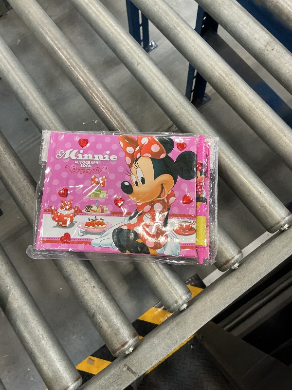 Photo 1 of Disney Minnie Mouse Autograph Book and Pen Set