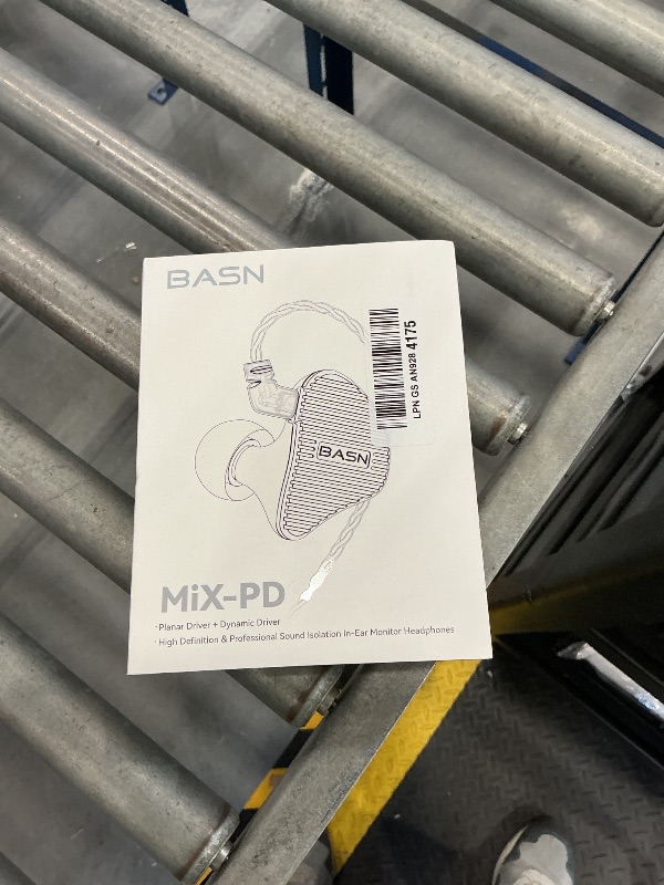 Photo 1 of BASN Mix-PD in Ear Monitor,Planar Driver+Dynamic Driver 2-Pin Cable, Black
