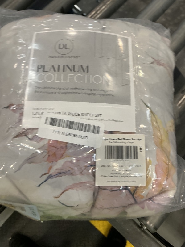 Photo 1 of Danjor Linens 6-Piece Cal King Sheet Set - Taupe