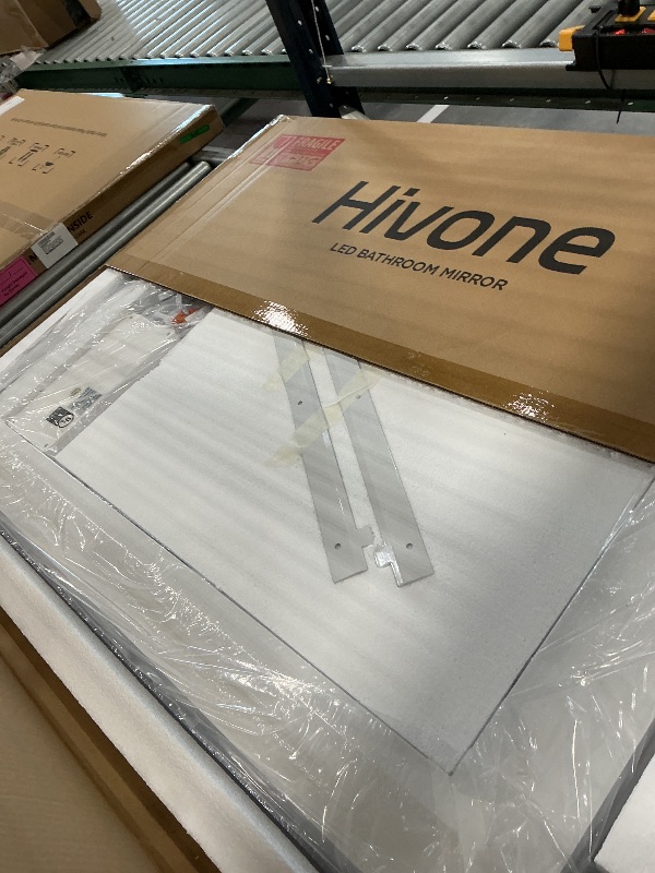 Photo 1 of Hivone 40"X32" LED Bathroom Mirror with Lights, UL Listed