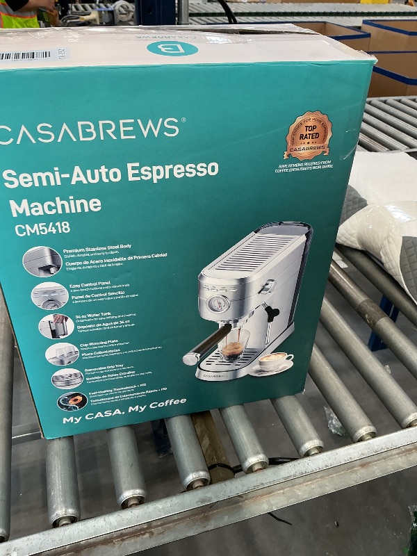 Photo 1 of CASABREWS CM5418 Espresso Machine with Milk Frother
