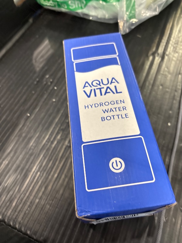 Photo 1 of Aqua Vital Hydrogen Water Bottle 2026 Generator 16 oz SPE PEM Ionized H2