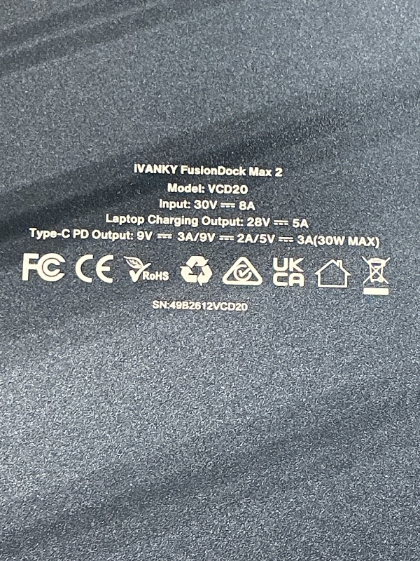 Photo 4 of iVANKY FusionDock Max 2 Thunderbolt 5 Dock
