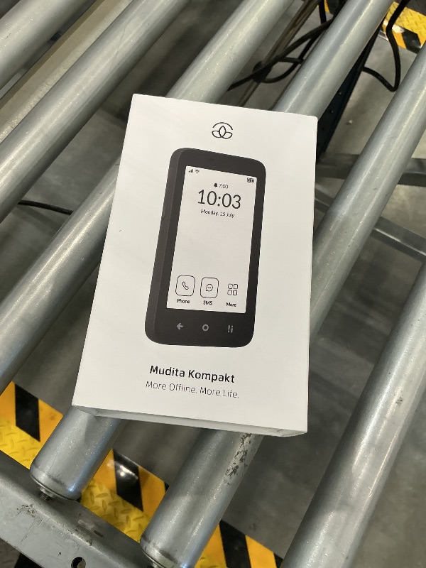 Photo 1 of Mudita Kompakt Minimalist Dumb Phone - E Ink Display, Black