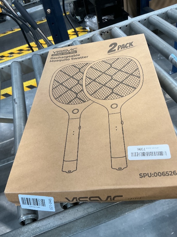 Photo 1 of YISSVIC Electric Fly Swatter Bug Zapper 4000V Rechargeable