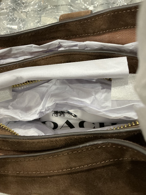 Photo 1 of Coach Drifter Shoulder Bag 31 Suede