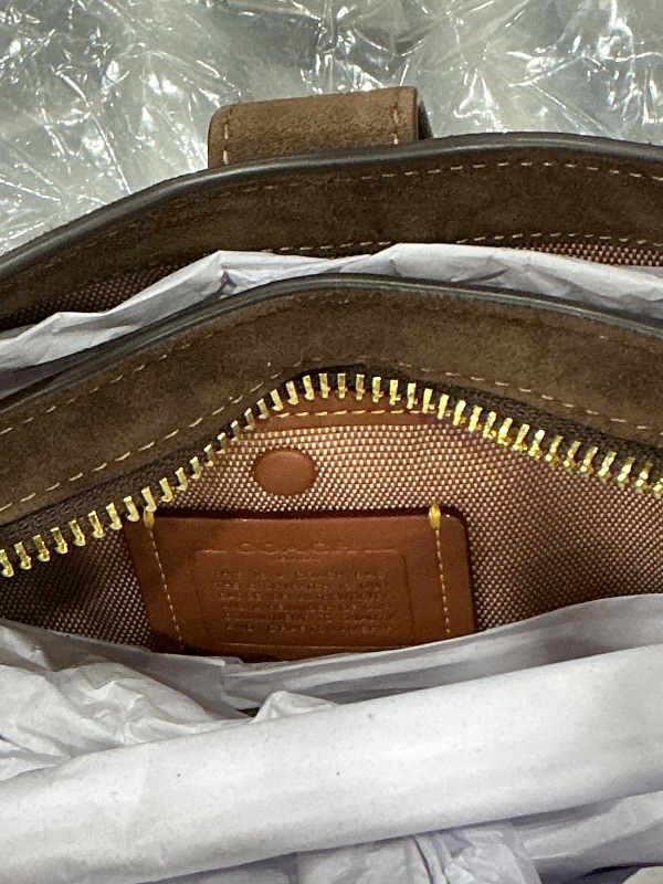 Photo 1 of Coach Drifter Shoulder Bag 31 Suede