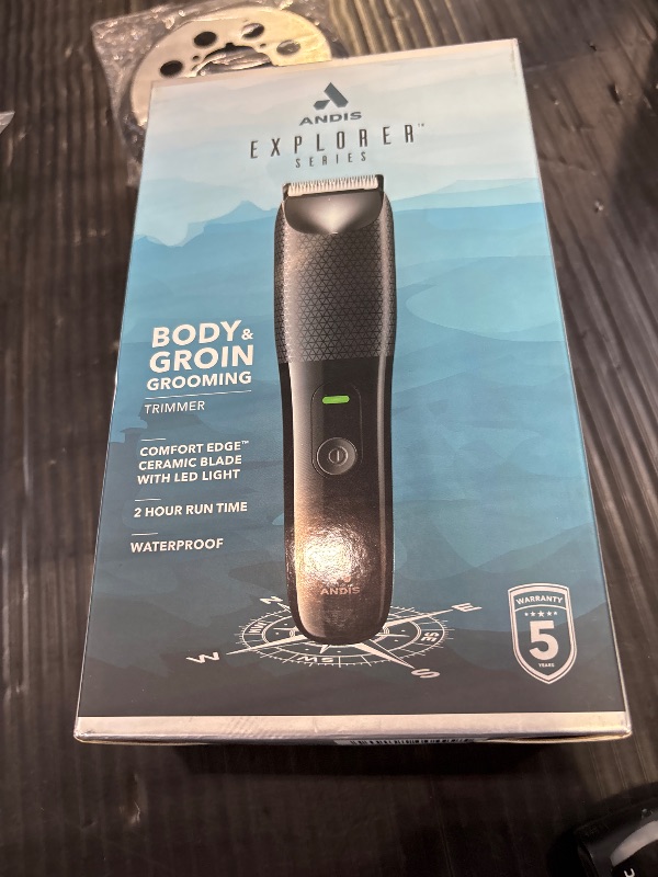 Photo 1 of Andis Explorer Body & Groin Trimmer - Cordless Black