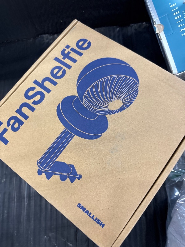 Photo 1 of Smallish FanShelfie Adjustable Fan Holder - Black