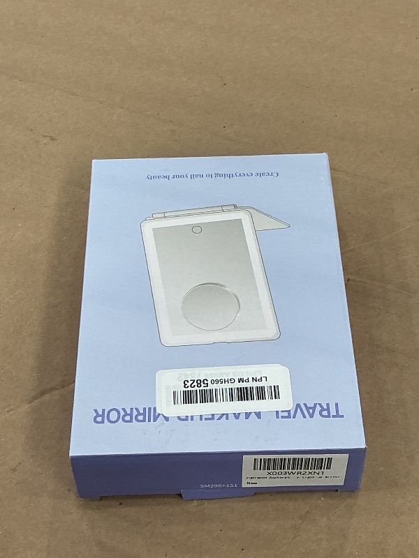 Photo 1 of FUNTOUCH Rechargeable Travel Makeup Mirror, 10X Magnifying