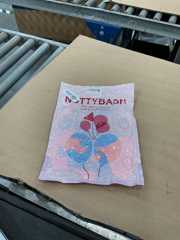 Photo 1 of NUTTYBASH Gender Reveal Balloon Kit, 141 Pcs