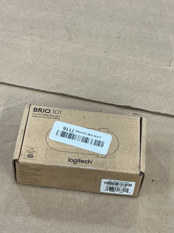 Photo 1 of Logitech Brio 101 Full HD 1080p Webcam - Black