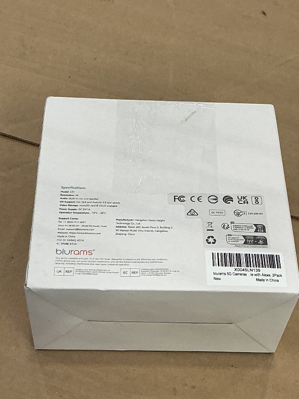 Photo 1 of blurams 2K PTZ Indoor Security Camera Grey
