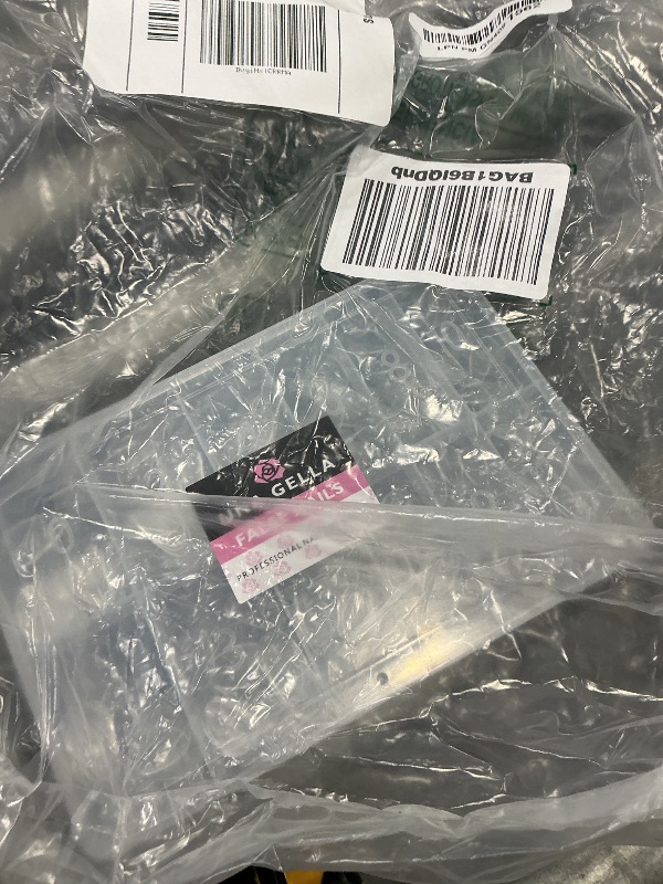 Photo 1 of UNA GELLA Short Square Gel Nail Tips 216ct