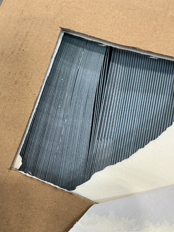 Photo 1 of 100 Set 5 x 7 Laser Cut Wedding Invitations, Dusty Blue