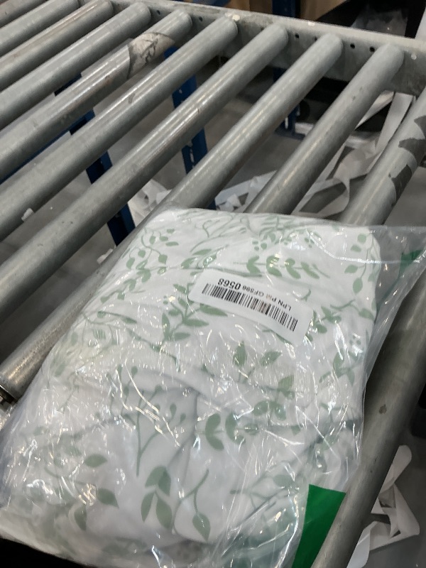 Photo 1 of Yoofoss Crib Sheets (2-Pack, Green Leaf)
