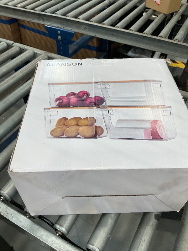Photo 1 of ALANSON 4 Pack Pantry Storage Containers