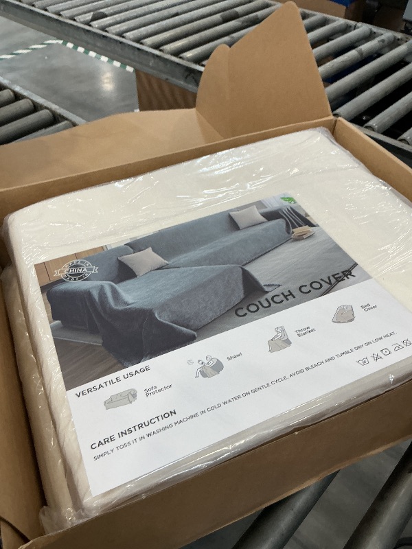Photo 1 of CAPALOCA Sectional Couch Cover XXXL Beige