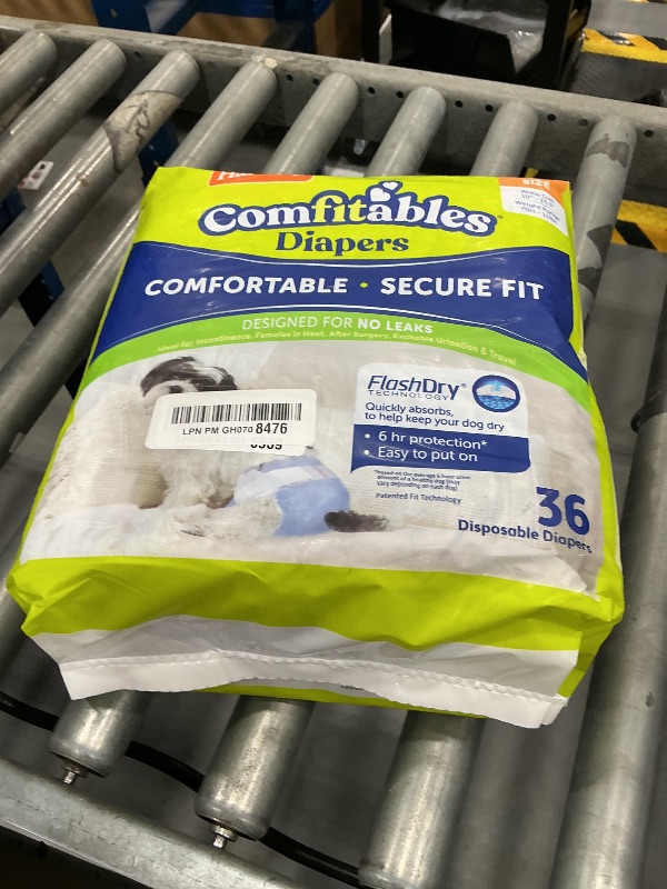 Photo 1 of Hartz Disposable Dog Diapers, Size S 36 count, Comfortable & Secure Fit, Easy to Put On