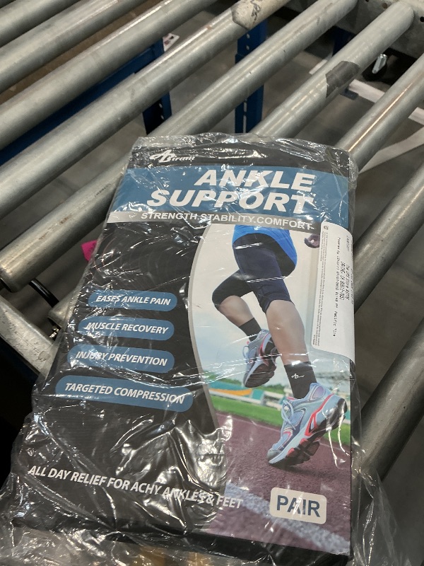 Photo 1 of ABIRAM Ankle Brace Compression Sleeve with Adjustable Strap