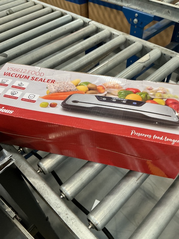 Photo 1 of Automatic Food Vacuum Sealer Machine, Beelicious 8-In-1 Food Vacuum Saver with Starter Kits, Pulse Function, Moist & Dry Mode and External VAC for Jars and Containers, Silver Gray