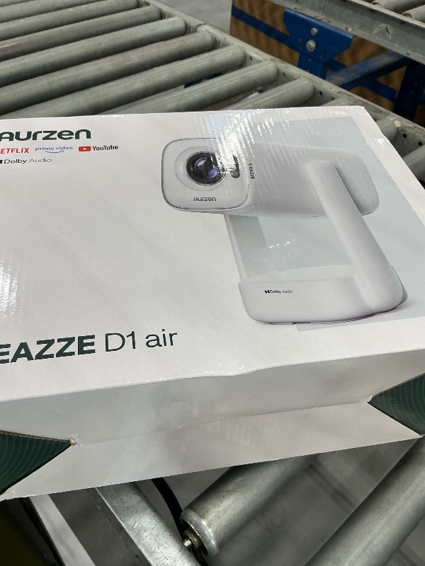Photo 1 of Aurzen D1 air Smart Portable Projector, USB-C, Native 1080P, White
